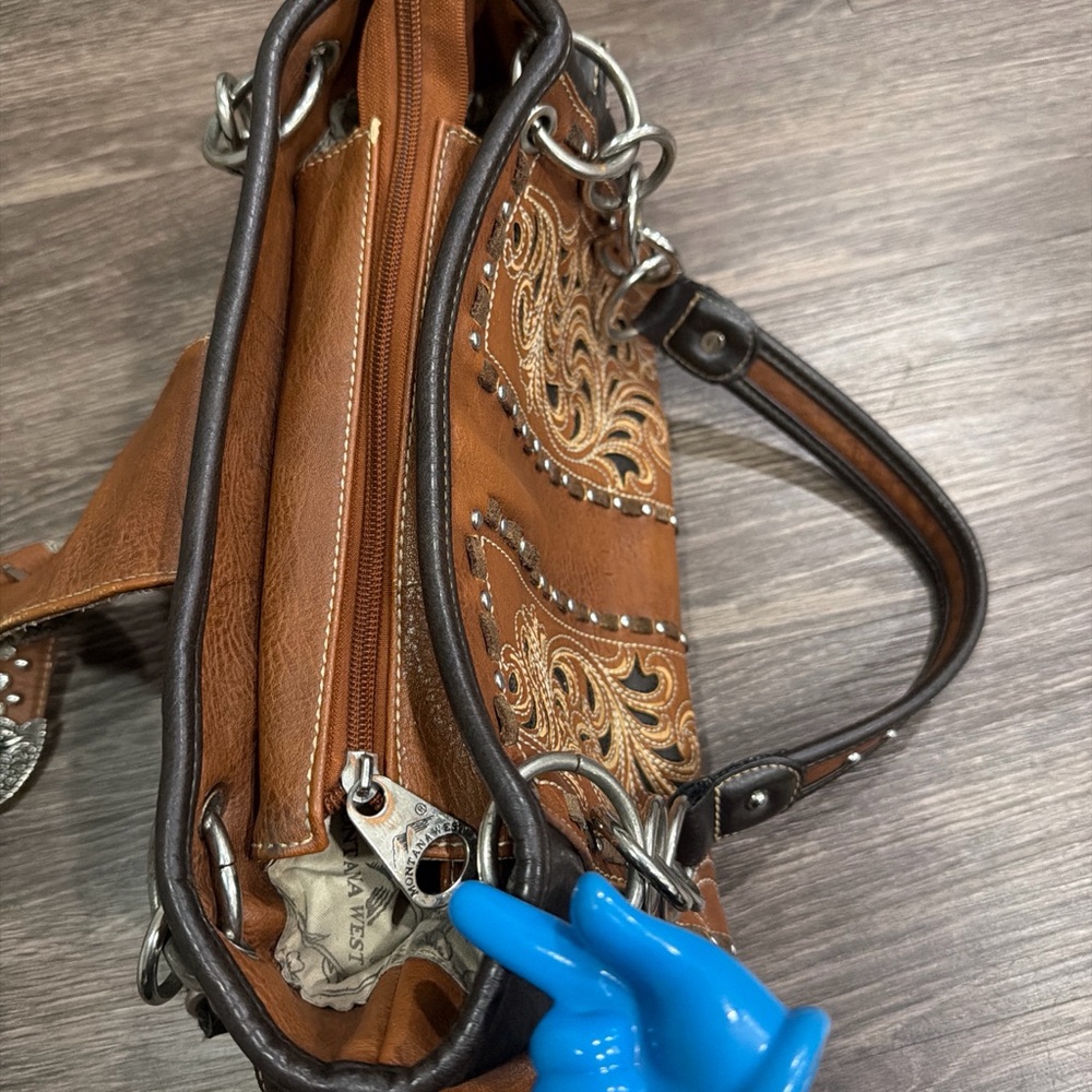 Montana west western style shoulder bag - Picture 7 of 9